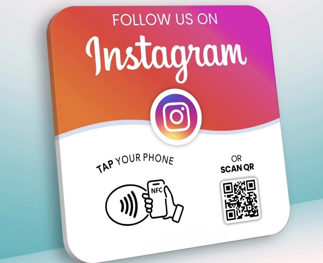 Instagram Follow Stand view 3