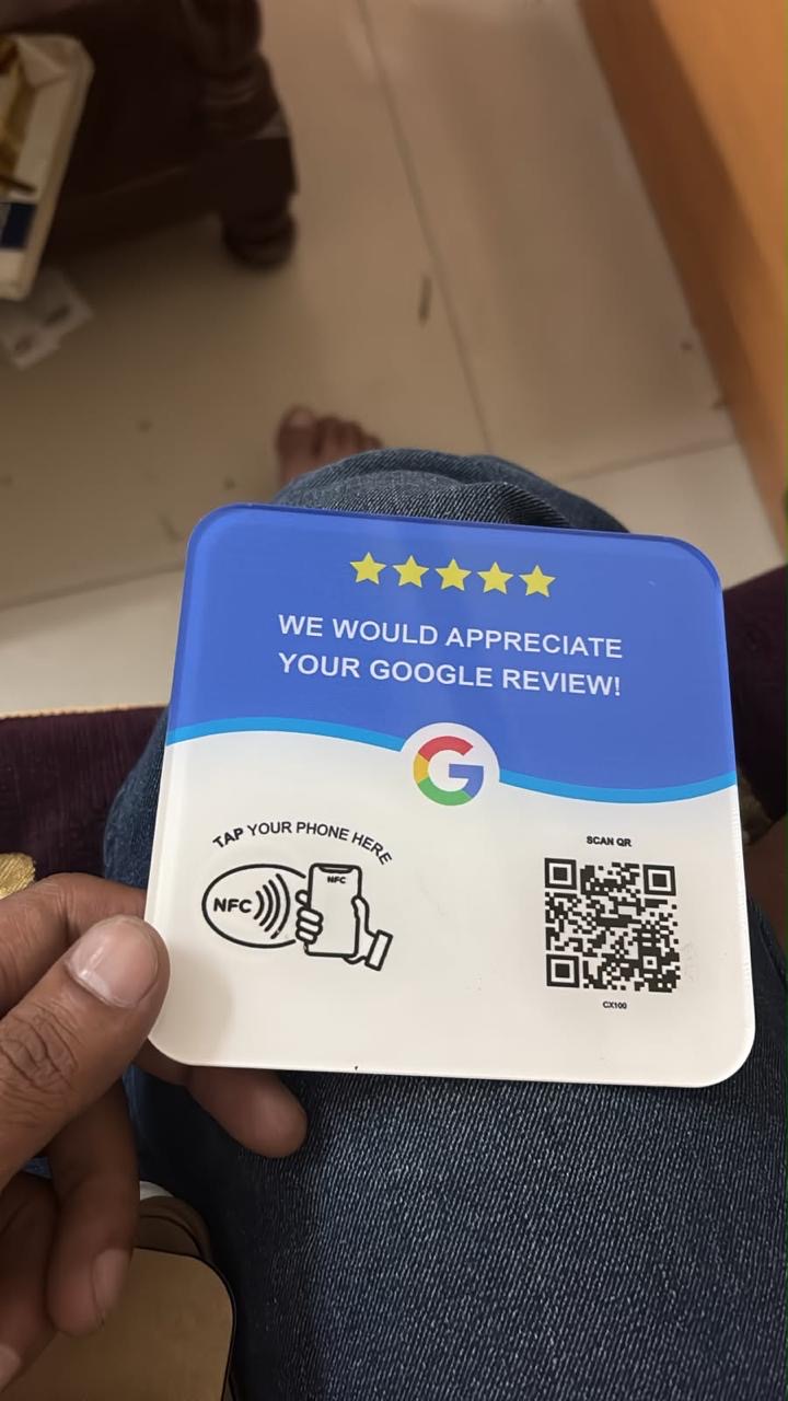 Google Review Stand view 3