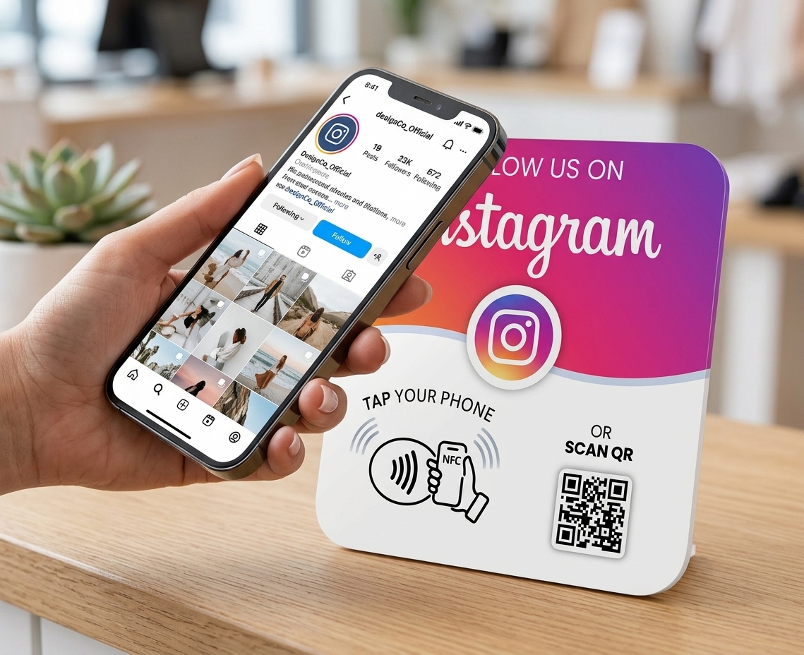 Instagram Follow Stand view 2