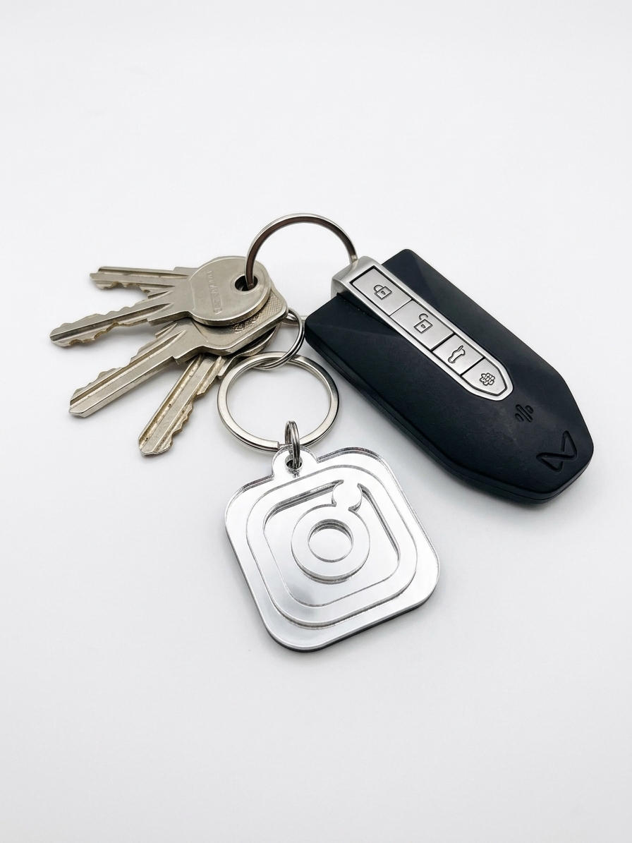 NFC Instagram Keychain